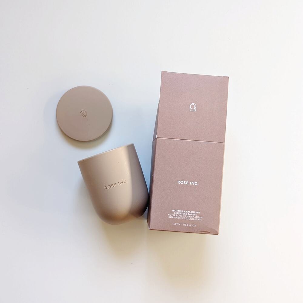 Rose Inc Uplifting & Balancing Signature Candle (full size)